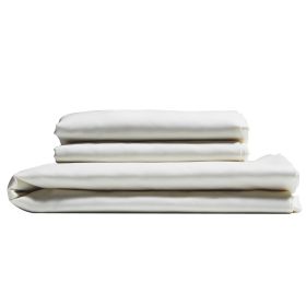 4-Piece Bed Sheet Set - Queen Size, 100% Bamboo Fiber Bedding Set, Cooling, Breathable & Shrink-Resistant Luxury Bed Sheet with Deep Pocket